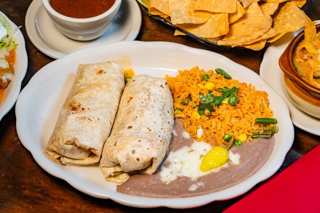 11. Two Burritos.