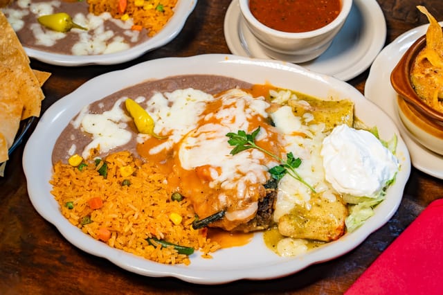 16. Tamale & Chile Relleno.