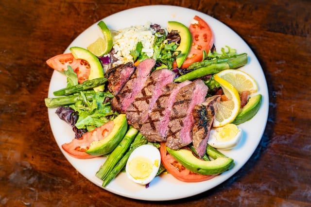 Choice New York Steak Salad.