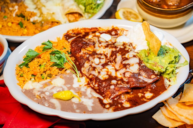 2. Enchiladas de Mole.