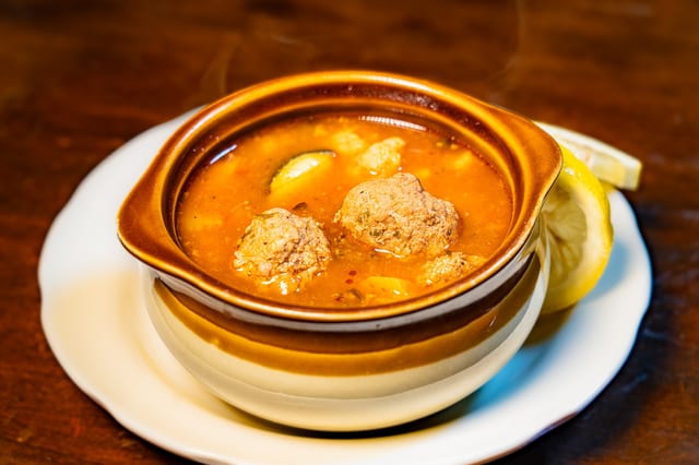 Albondigas Soup.